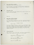 Moe Howard's Personally Owned Script for The Three Stooges 1942 Film ''Cactus Makes Perfect''